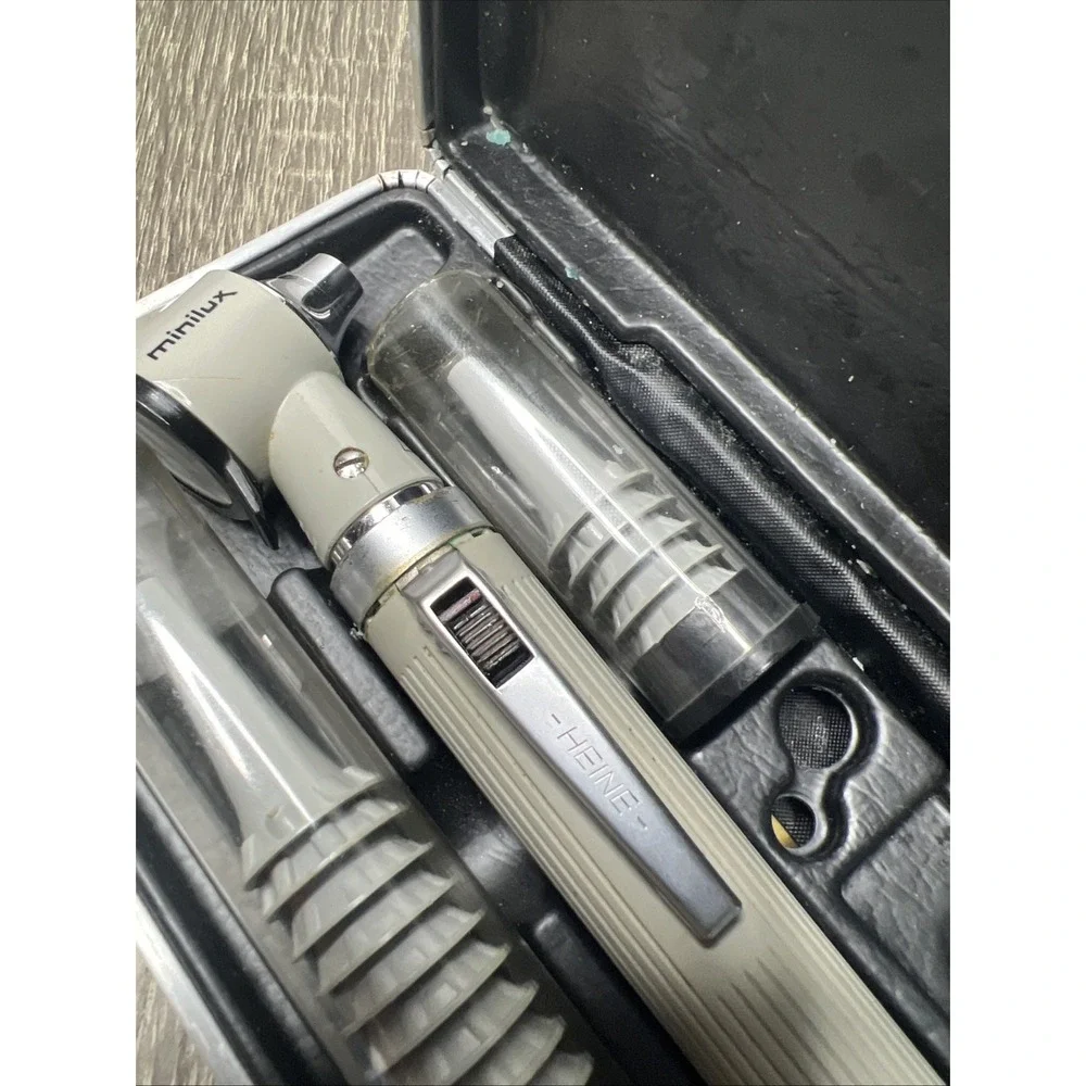 VTG HEINE Minilux Otoscope Medical ENT Western Germany As Is For Parts!